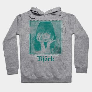 Björk / Vintage Style Aesthetic Fan Art Design Hoodie